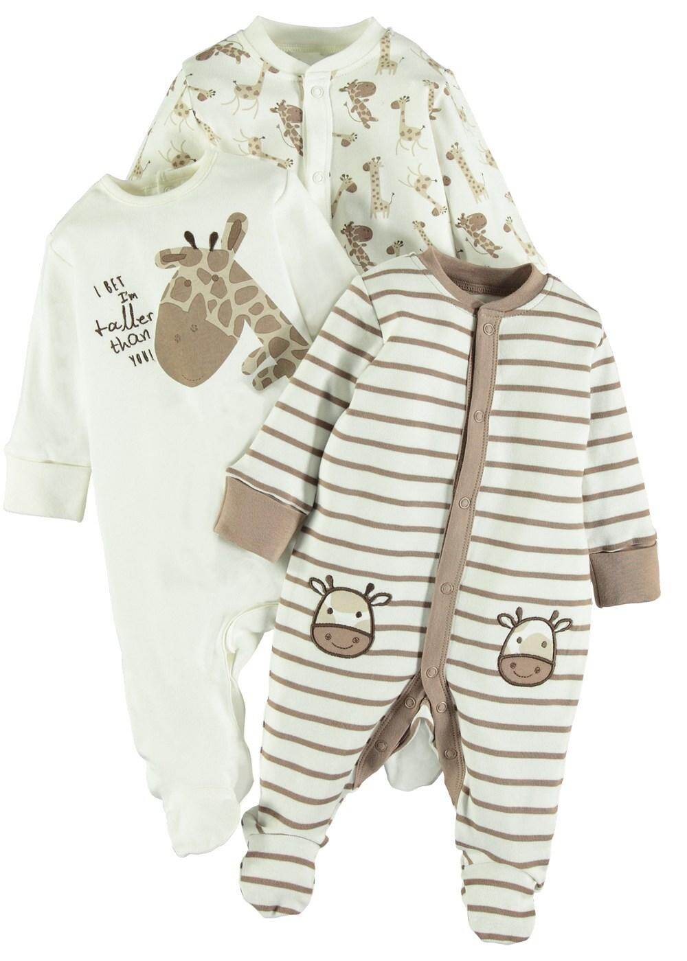 next baby boy sleepsuits