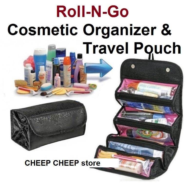 Fashion Roll N Go Cosmetic Bag As Seen On Tv Easy Roll Up For Travel