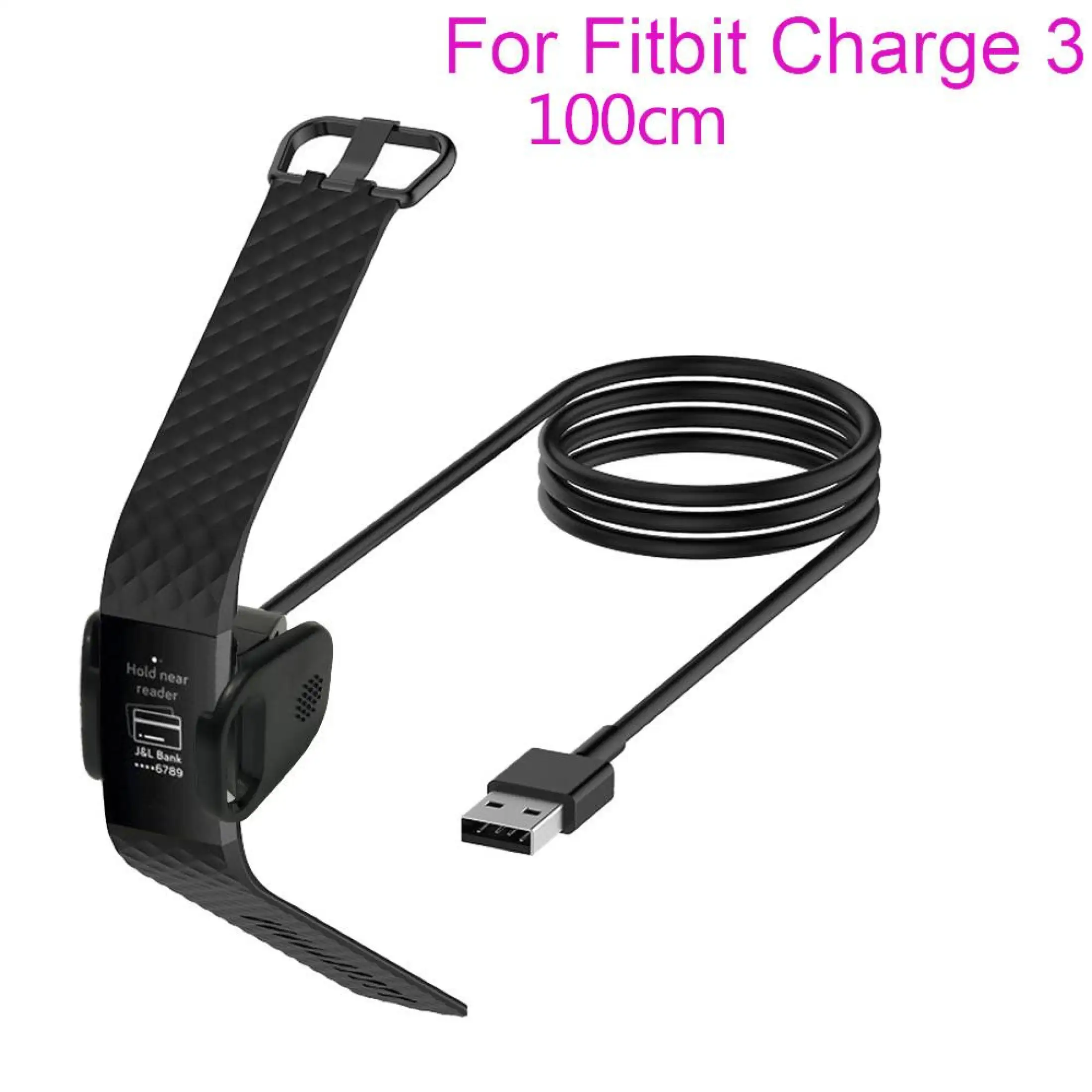 replacement charger for fitbit charge 3