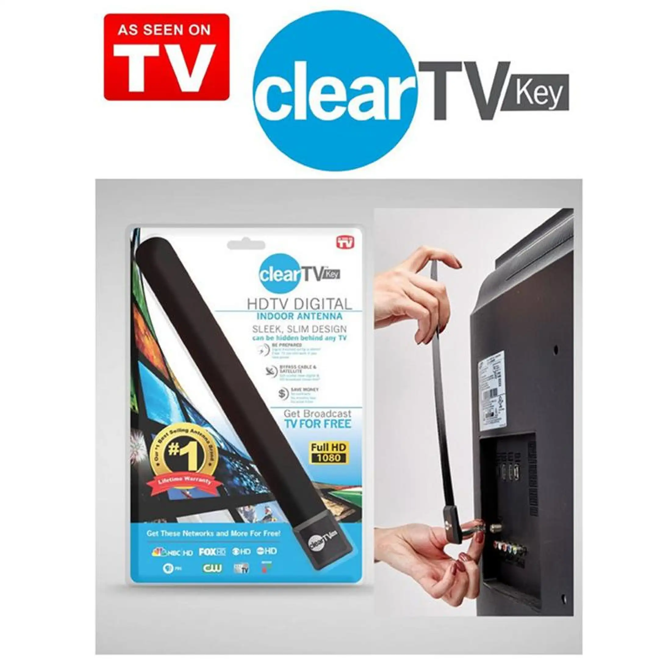 New Clear TV Key HDTV FREE TV Digital 