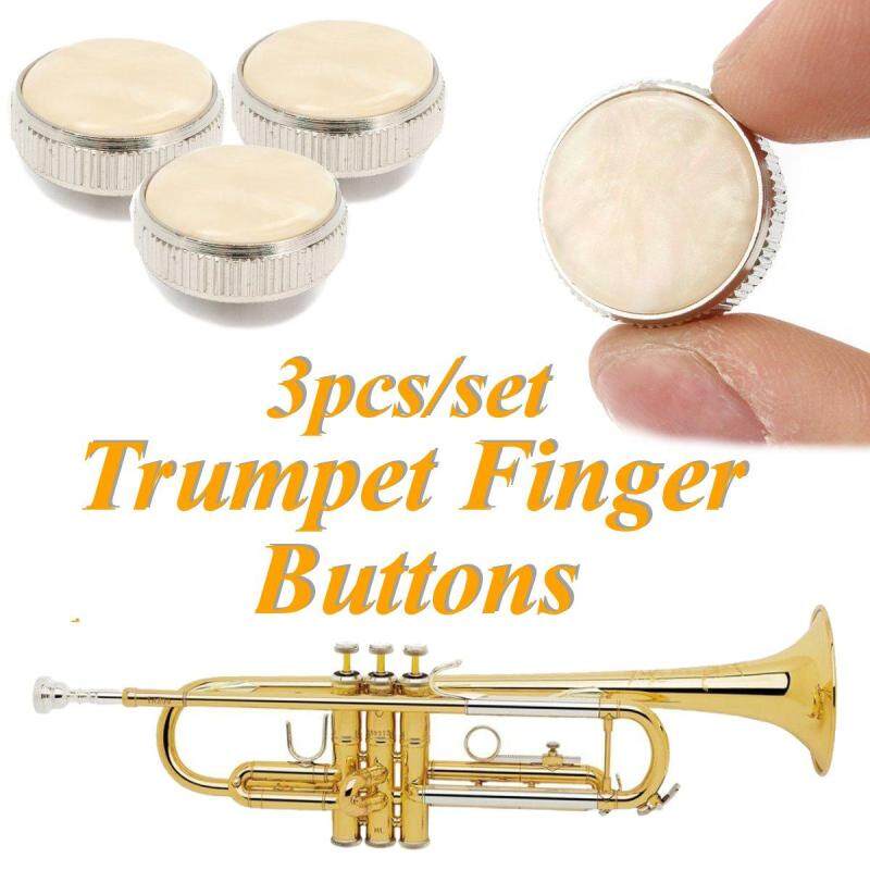 3 Pcs Trumpet Valve Finger Buttons Copper Top Valve Cap Repair Parts Malaysia