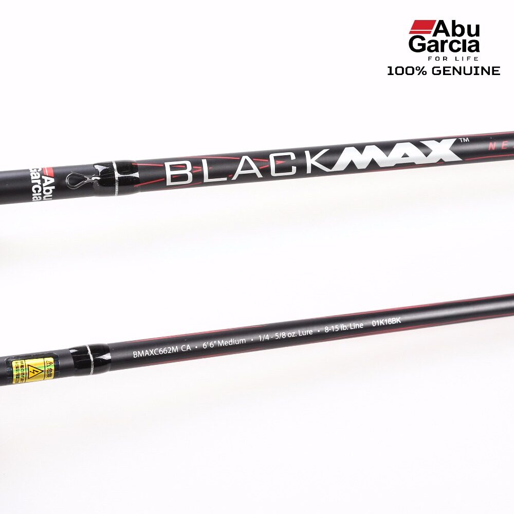abu garcia black max rod
