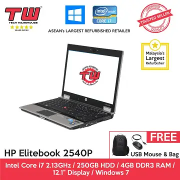 Beli Hp Elitebook 2540p Core I7 Pada Harga Terendah Lazada Com My