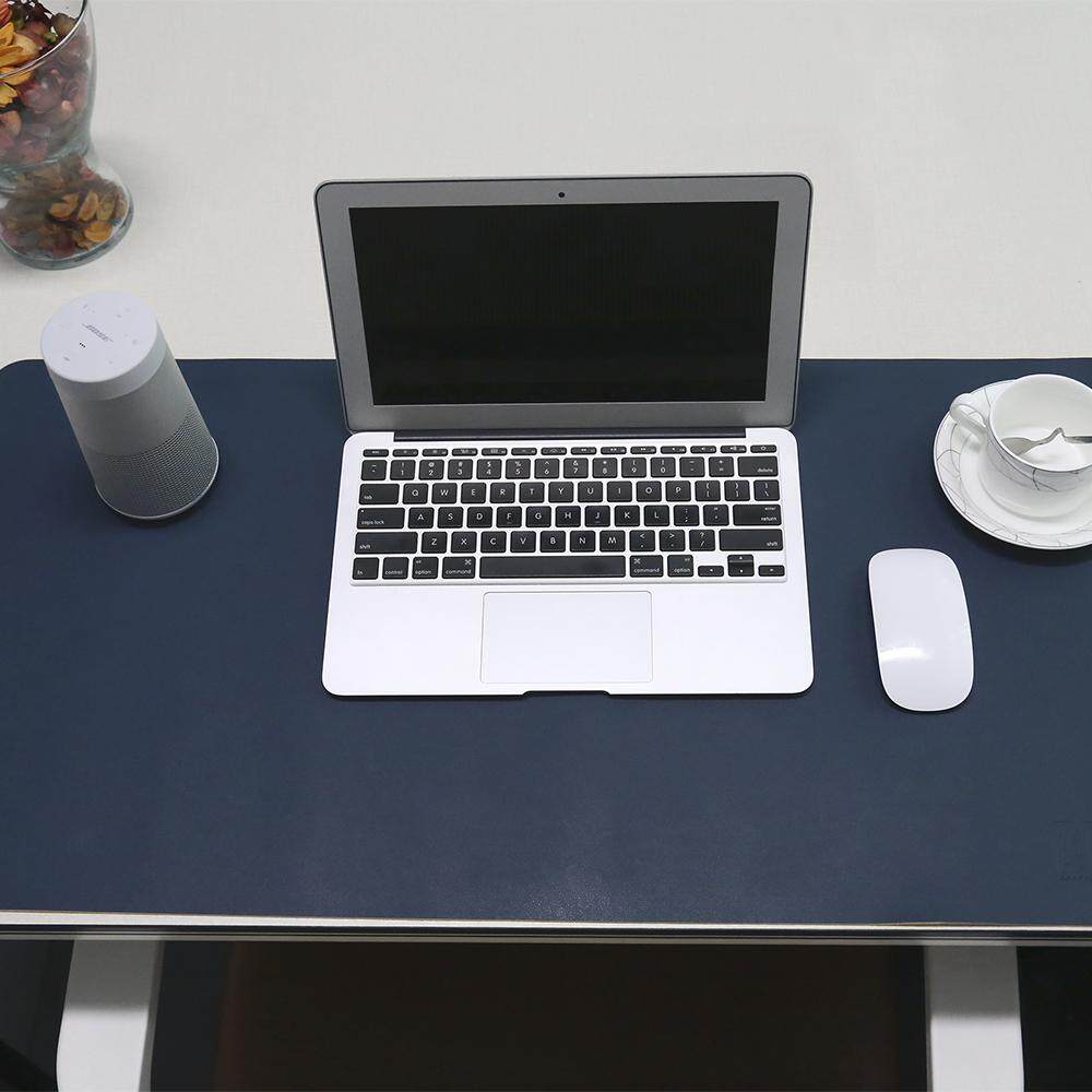 Bubm Pu Leather Protector Pad Mouse Pad Mat Desk Writing Mat