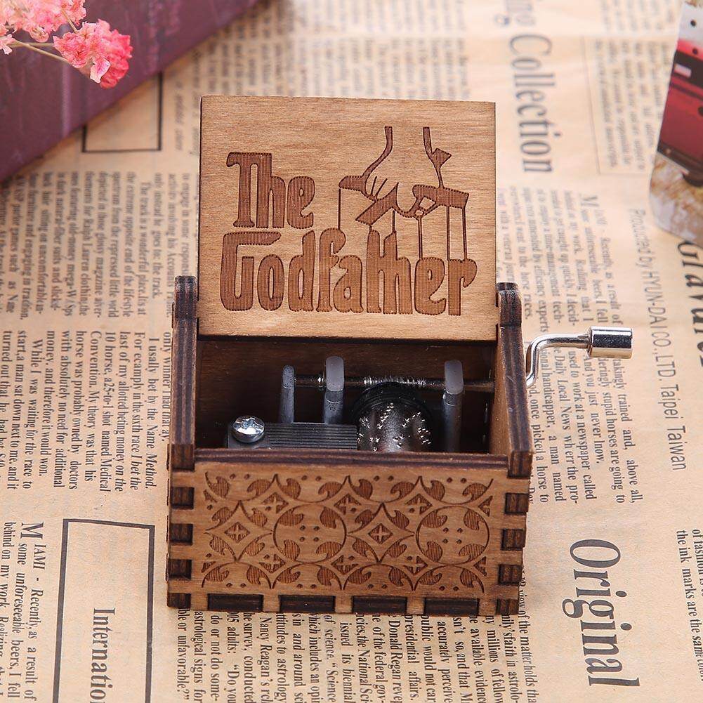 [trustinyou] hộp nhạc tay quay có chất liệu gỗ được chạm khắc tinh tế mang phong cách cổ điển dùng làm quà tặng cho trẻ em - intl 5
