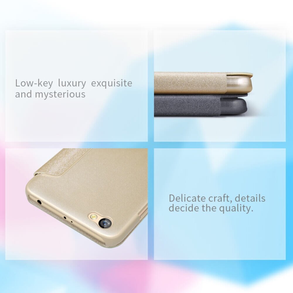 Nillkin Sparkle Series New Leather case for Xiaomi Redmi Note 5A