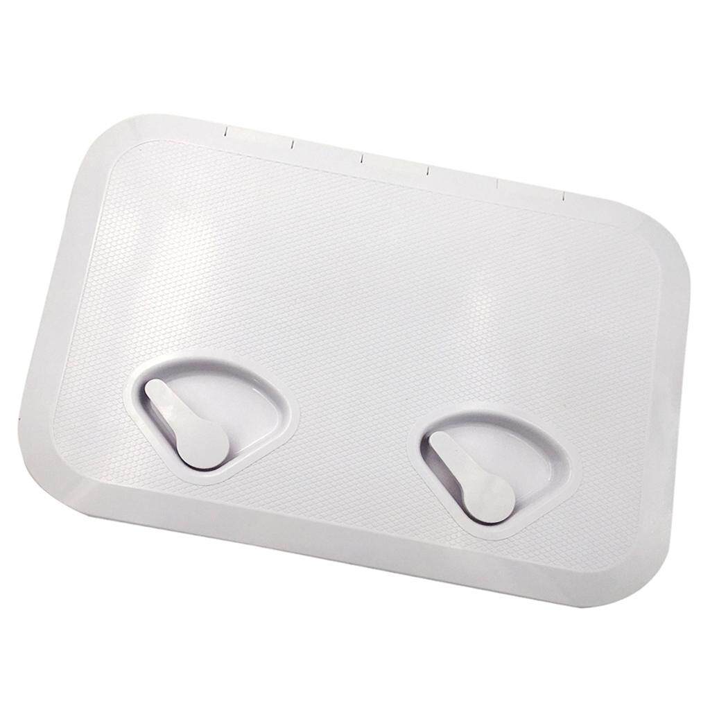 SEAFLO MARINE BOAT DECK ACCESS HATCH & LID 17.3" X 12.4" BLACK 440mm x