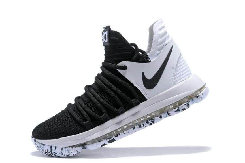 kevin durant black and white shoes