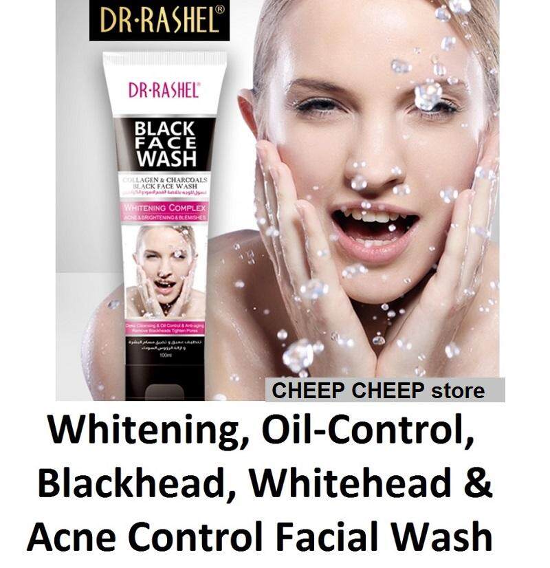 Dr Rashel دبي Black Face Wash with Whitening Complex for Acne Blemishes
