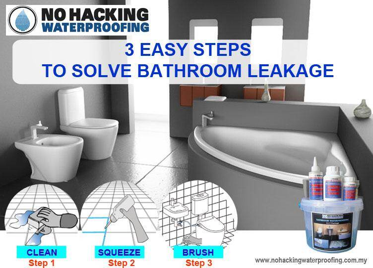Toilet Bathroom Tiles Waterproofing Penetration Water Proofing