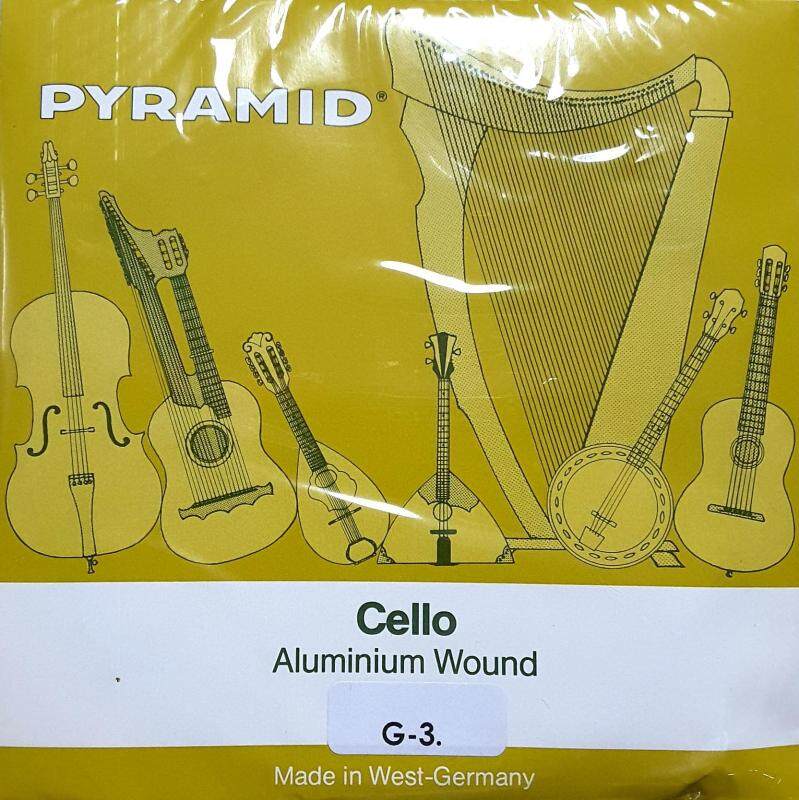 Pyramid Aluminium Cello String No.3 (GENUINE) Malaysia