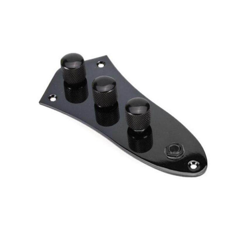 Black Prewired Loaded Guitar Control Plate Fr Fender Jazz Bass Parts Replacement Malaysia