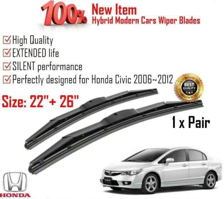 Honda Civic 2006 Windshield Wipers Size - Honda Civic 2019 Honda Civic Sport Windshield Wiper Size