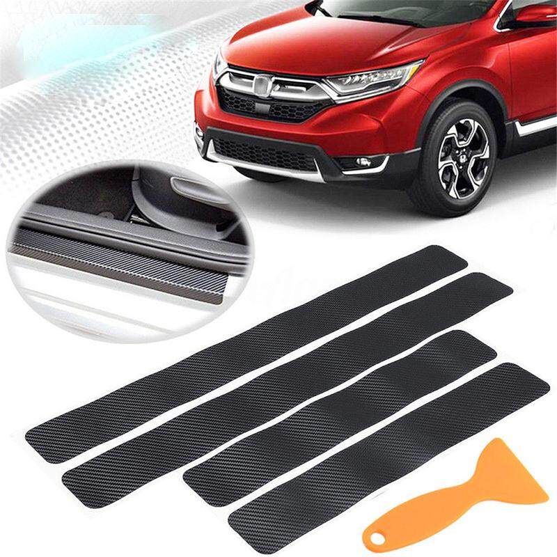 Lumiparty Sedan Hatchback Car Door Sill Scuff Pedal Car Door