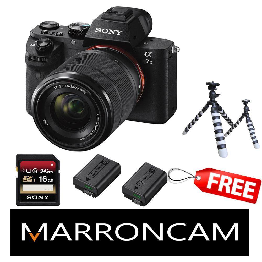 Sony Alpha a7 II Mirrorless Digital Camera with FE 28-70mm f/3.5-5.6 OSS Lens