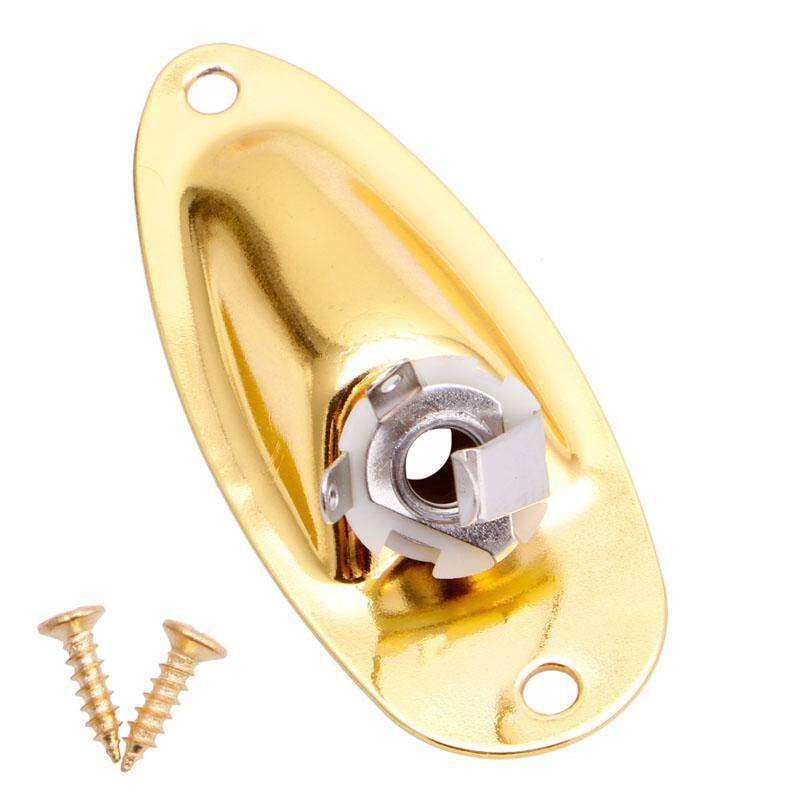 Replacement Boat Input Output Jack Plate Socket For Fender Strat Guitar Parts Malaysia