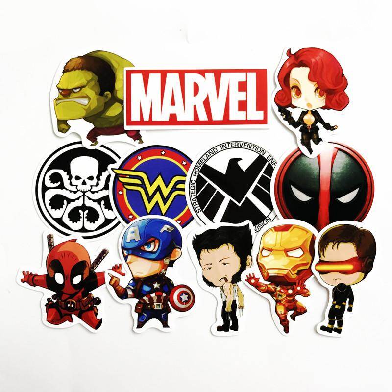 Sale > deadpool stickers for bike > in stock