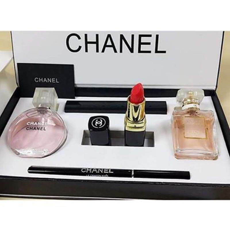 5 In 1 Gift Set-Makeup Perfume set box in mascara & lipstick (Ready Stock)  | Lazada