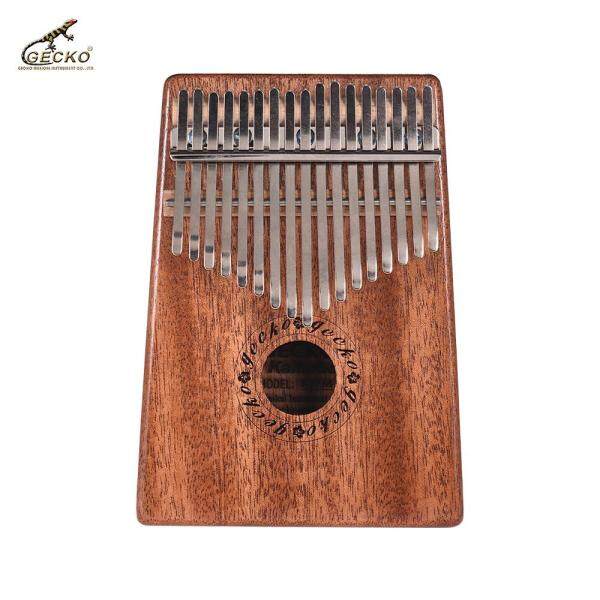 GECKO K17M 17-key Kalimba Thumb Piano Mbira Mahogany Solid Wood with Carry Bag Storage Case Tuning Hammer Music Book Stickers Musical Gift Malaysia