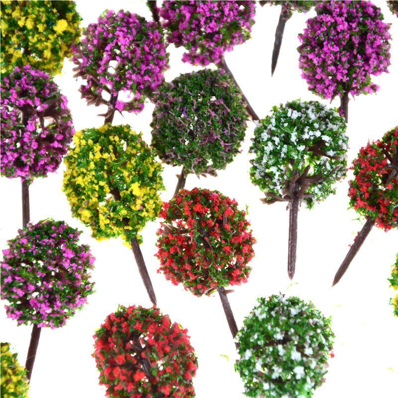 4mizdsak 5pcs Miniature Flower Tree Plants Fairy Garden Decoration