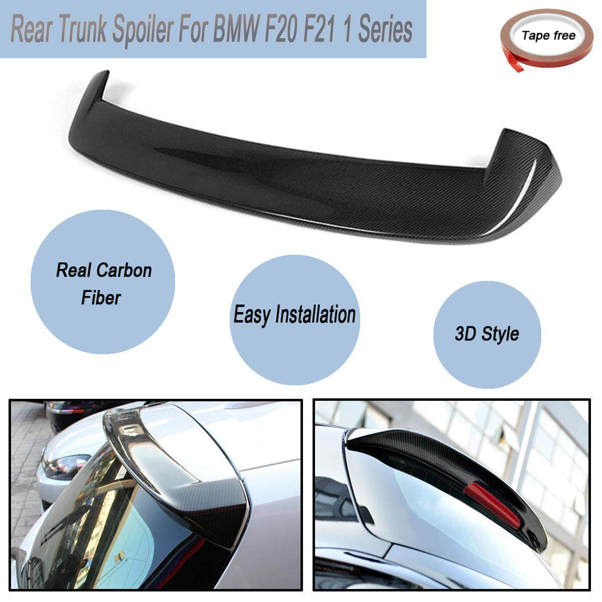 For 2008-2014 BMW E71 X6 Performance Real Carbon Fiber Rear Trunk Spoiler Wing