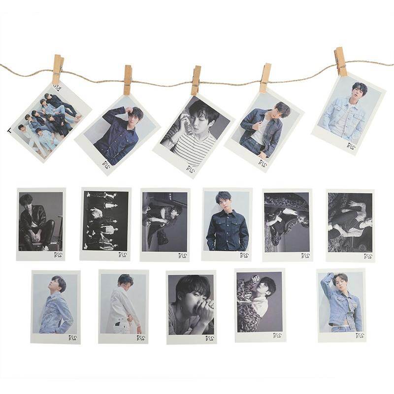 22 Pcs Set Fashion New Bts Love Yourself Tear Album Poster Photo Lomo Cards Bubble Store