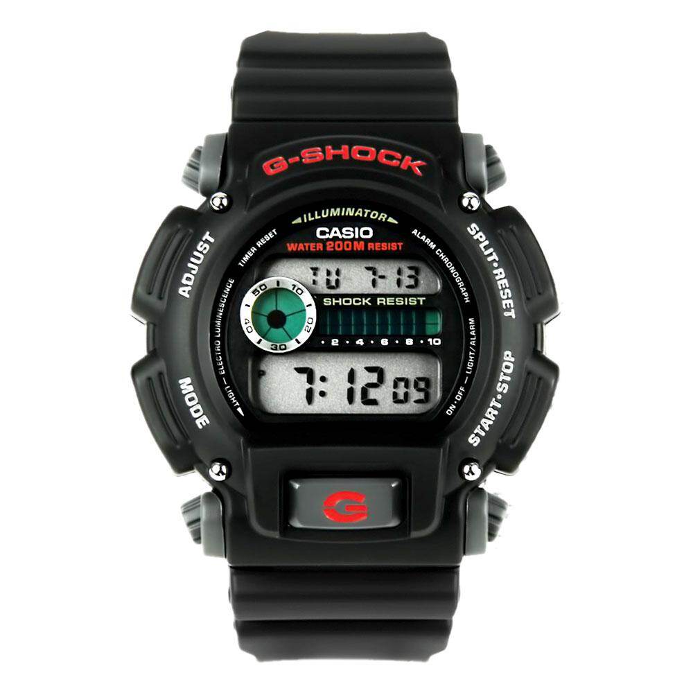 Casio G-Shock DW-9052-1V Black Resin LCD Standard Digital Watch