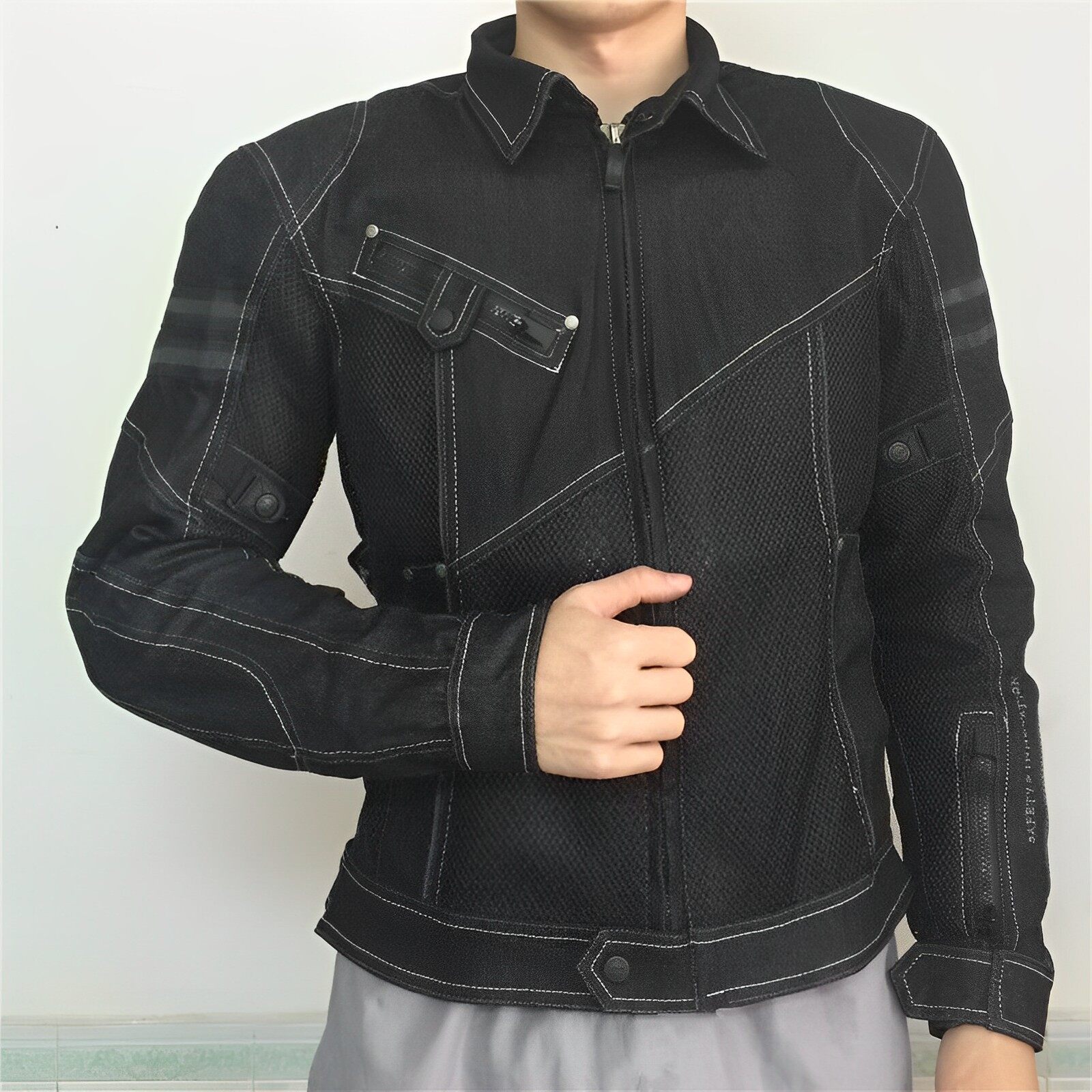 Komine áo khoác đi xe máy jk-006 áo giáp bảo vệ lái xe cơ thể cho nam nữ đồ bảo vệ chống rơi khi đua xe mô tô