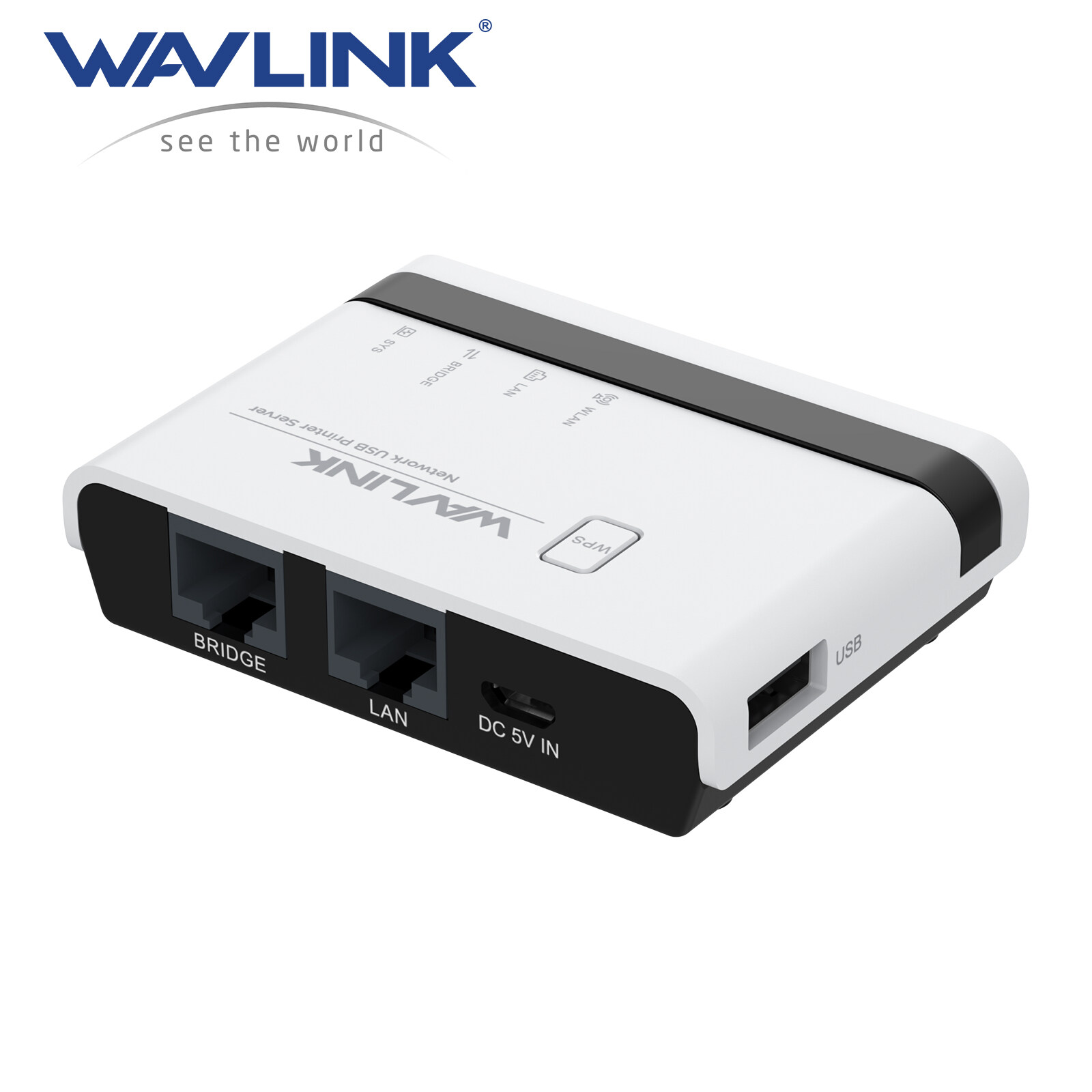WAVLINK USB Wireless Print Server