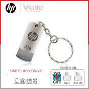 HP Metal Flash Drive - Portable USB Memory Stick