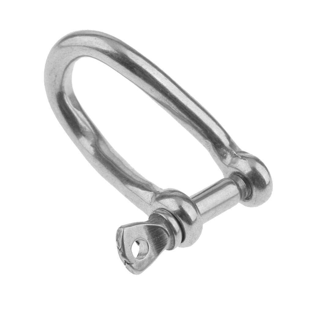 Other Sailing Hardware & Gear 316 Stainless Steel D Twisted Shackle