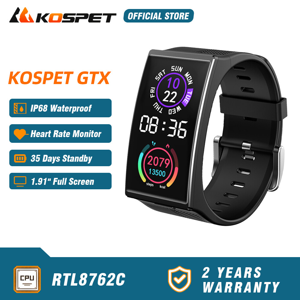 2023 mới và gốc KOSPET GTX smart watch 1.91 inch 3D thiết kế 300mAh 30