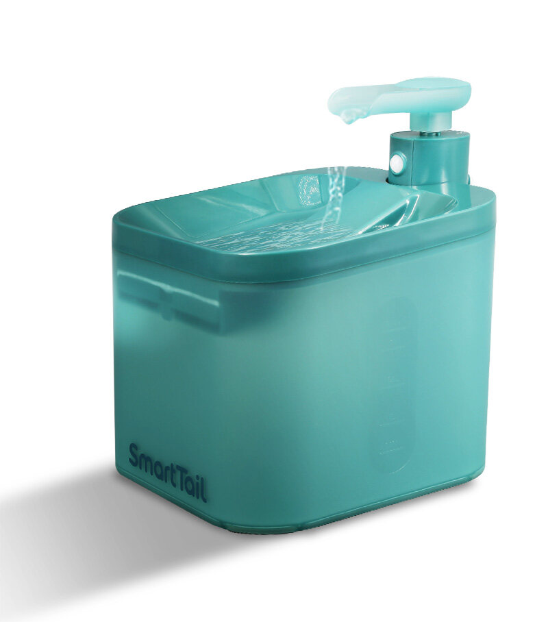 Smarttail đài phun nước cho mèo 4400mAh hoạt động bằng pin bình uống nước cho thú cưng không dây thự