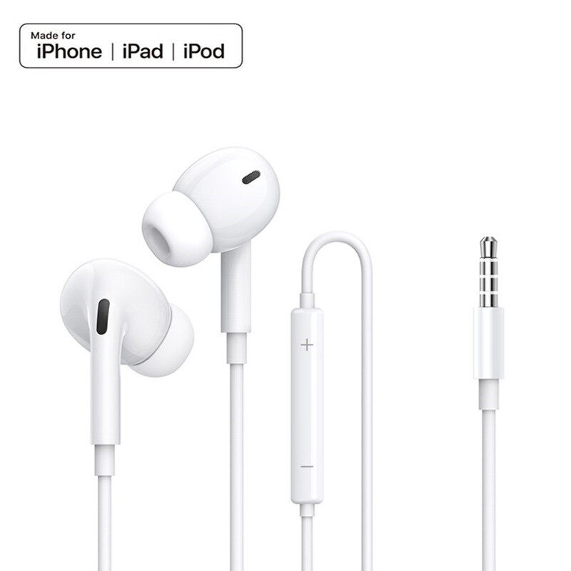 Tai Nghe Có Dây 3.5Mm Cho Apple 11 12 13 Pro Max X XS XR 6 6S 7 8 Plus Tai Nghe Type-C Kèm Micro Tai Nghe Có Dây