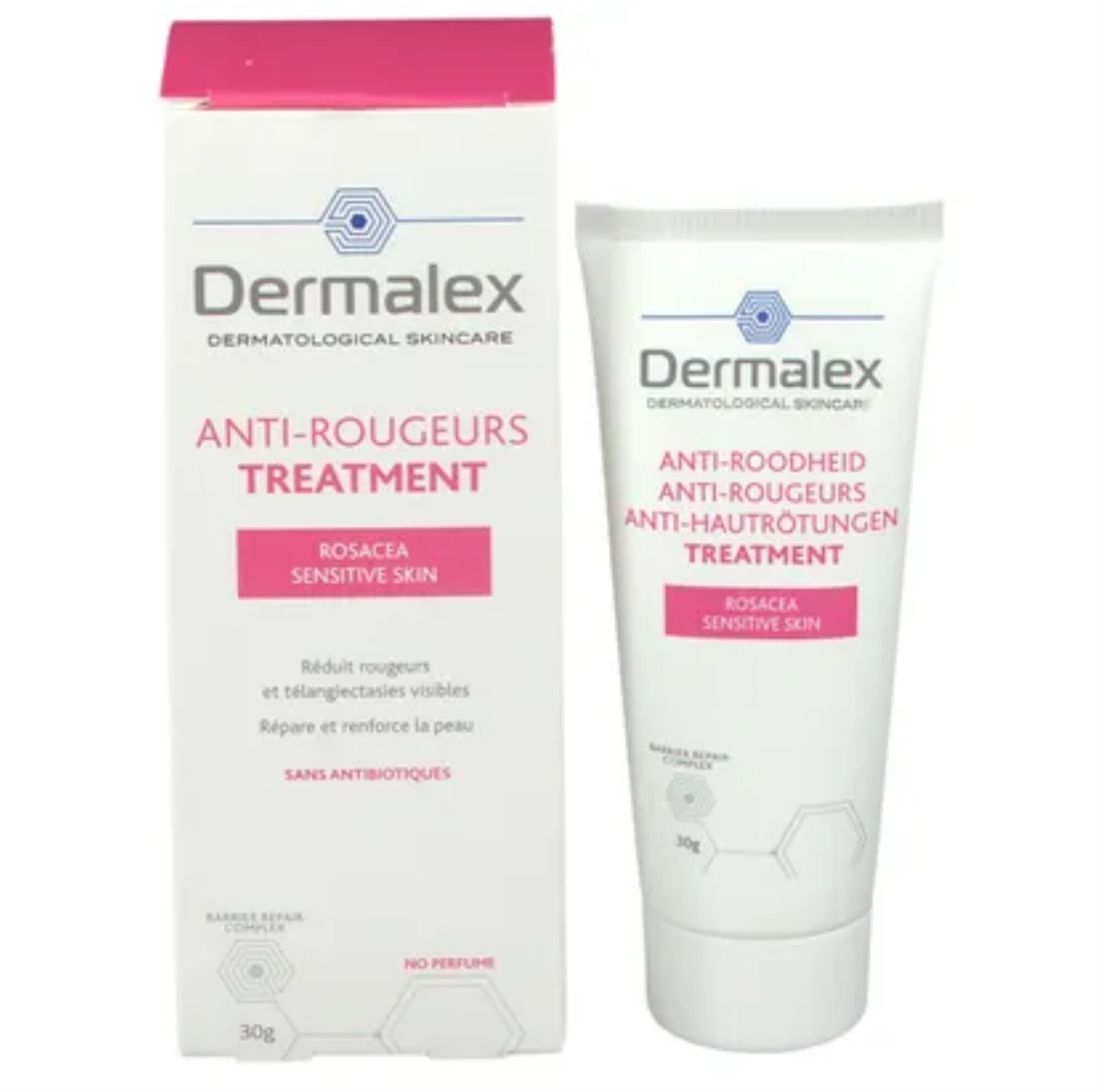 Gambar Dermalex Dermalex Removing Redness Skin Care Cream Acne Facial Allergy Tide Red Wine Bad Nose