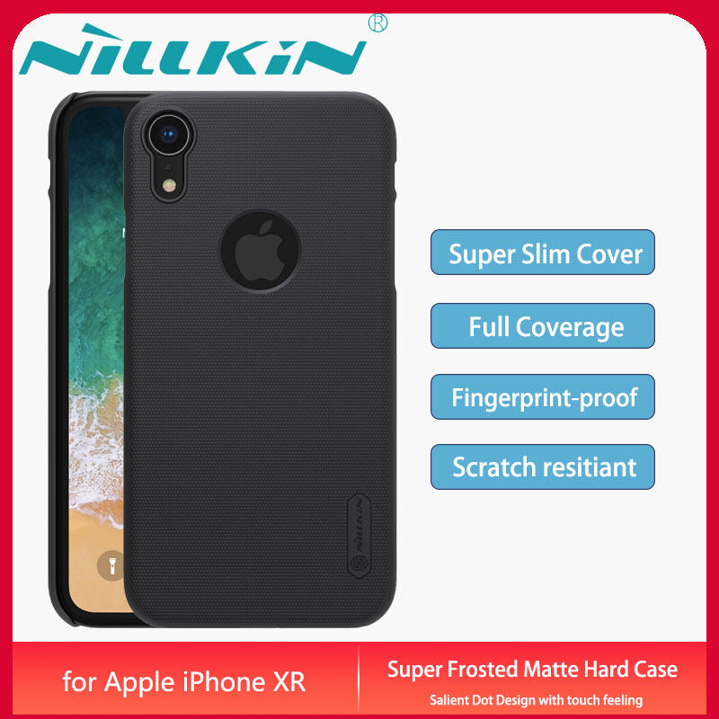 Nillkin Ốp lưng Apple iPhone XR Case Super Frosted Shield Hardcase Matte Back Cover Casing