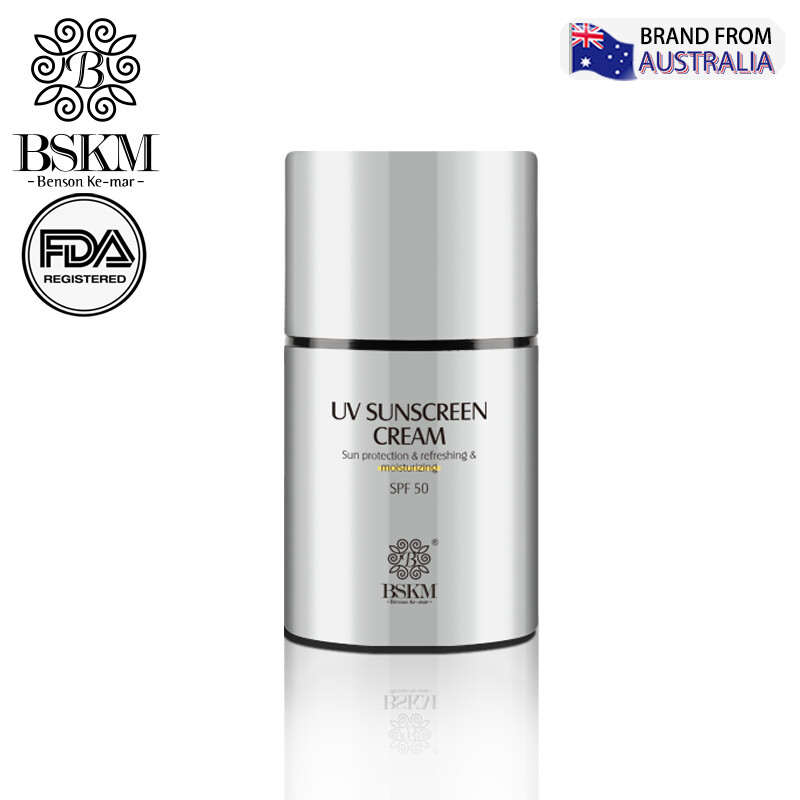 Gambar BSKM Dermacare Sunscreen Spf50 for Face and Body  UV Sun Screen Cream Protection Refreshing Moisturizing Repair Skincare