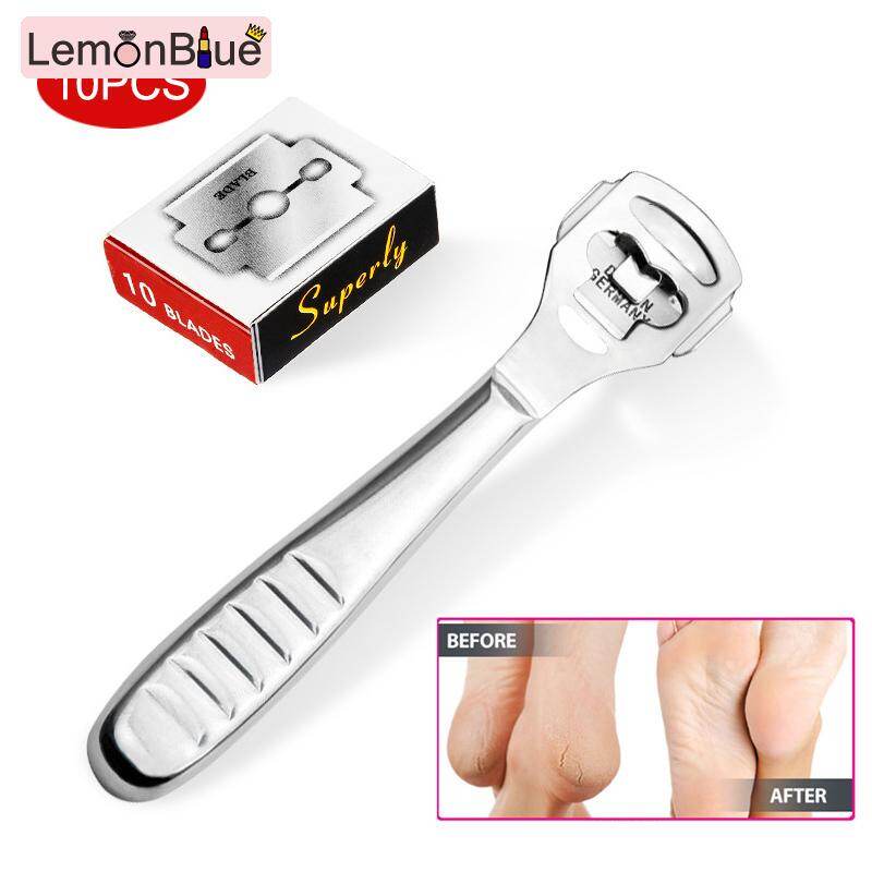 Gambar [RAYA SALE] LemonBlue Stainless Steel Pedicure Tool Set Foot Care Callus Remover Hard Dead Skin Cutter Shaver