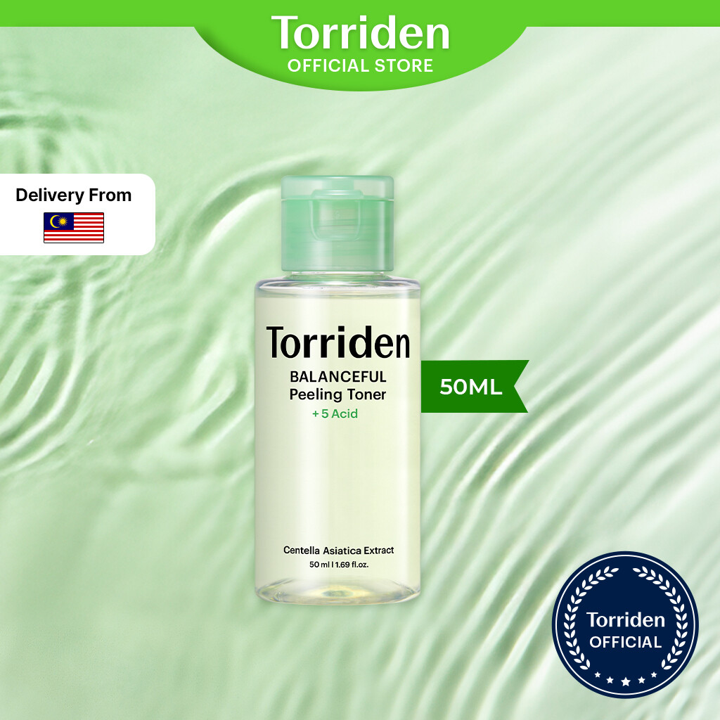 TORRIDEN Balanceful Cica Peeling Toner 50ml Harga  40 Ringgit*Penghantaran Percuma