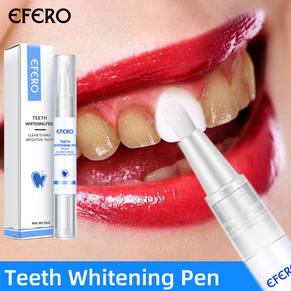 Efero bút làm trắng răng loại bỏ vết bẩn và làm sạch răng vàng hiệu quả