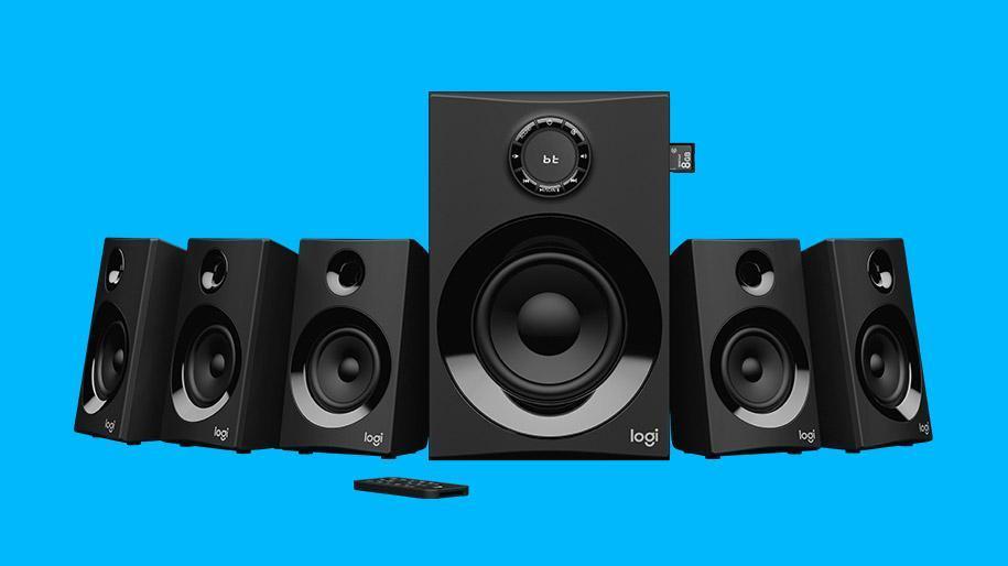 Logitech Z607 5.1 Surround Sound Bluetooth Speaker System with Remote Control 12 01697ba02553157e9c38a8a697ca2053