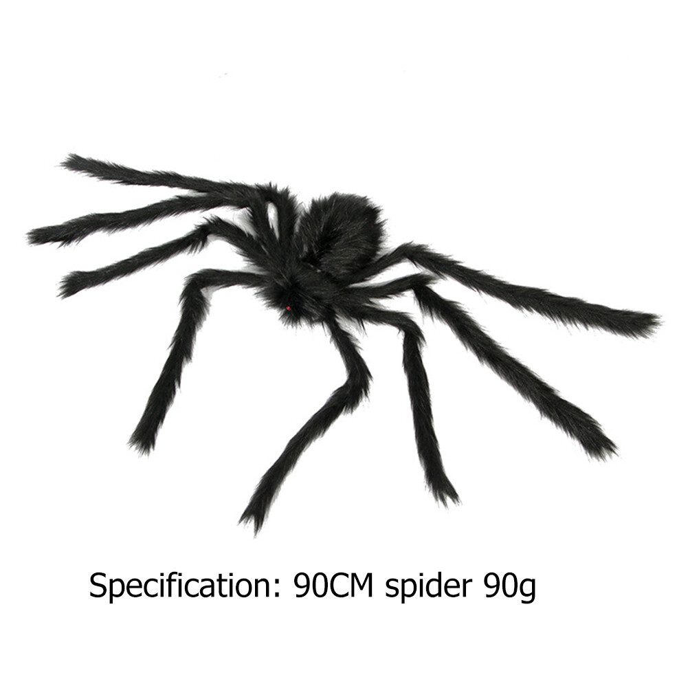 Mạng Nhện Hình Tam Giác Cho Bữa Tiệc Halloween Mạng Nhện Lụa Màu Đen Mô Phỏng Bằng Cotton