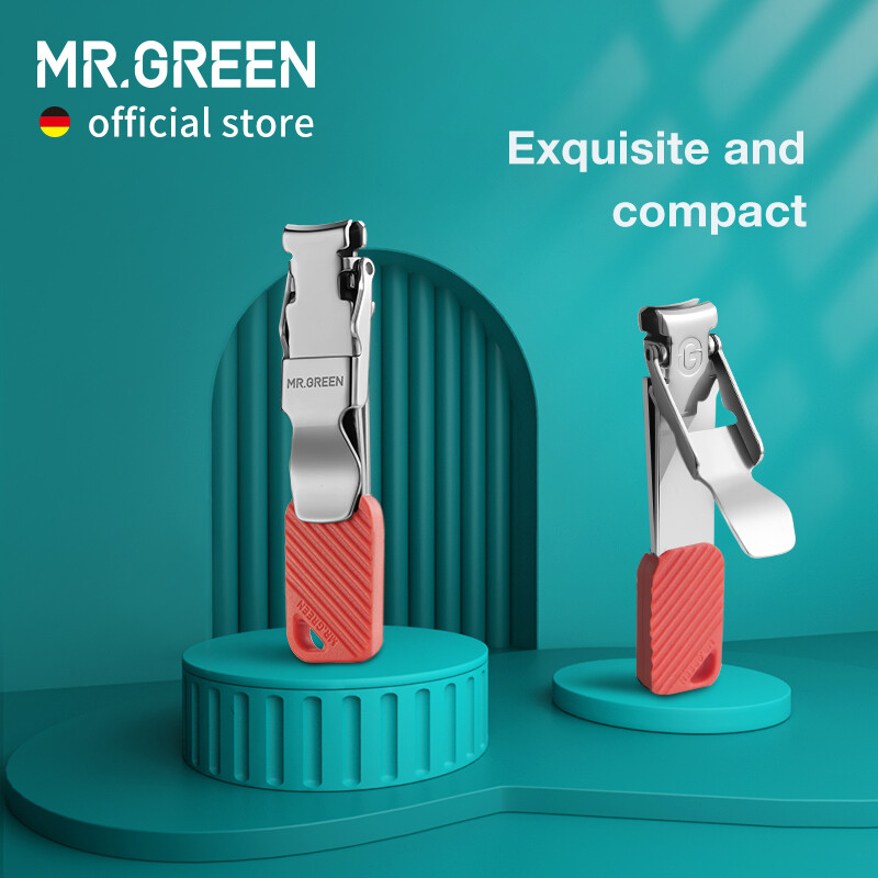 Mr.green kìm cắt móng nhỏ gọn dụng cụ cắt móng gấp gọn dụng cụ làm móng dụng cụ cắt móng tay cầm tay kèm móc chìa khóa kéo cắt móng tay