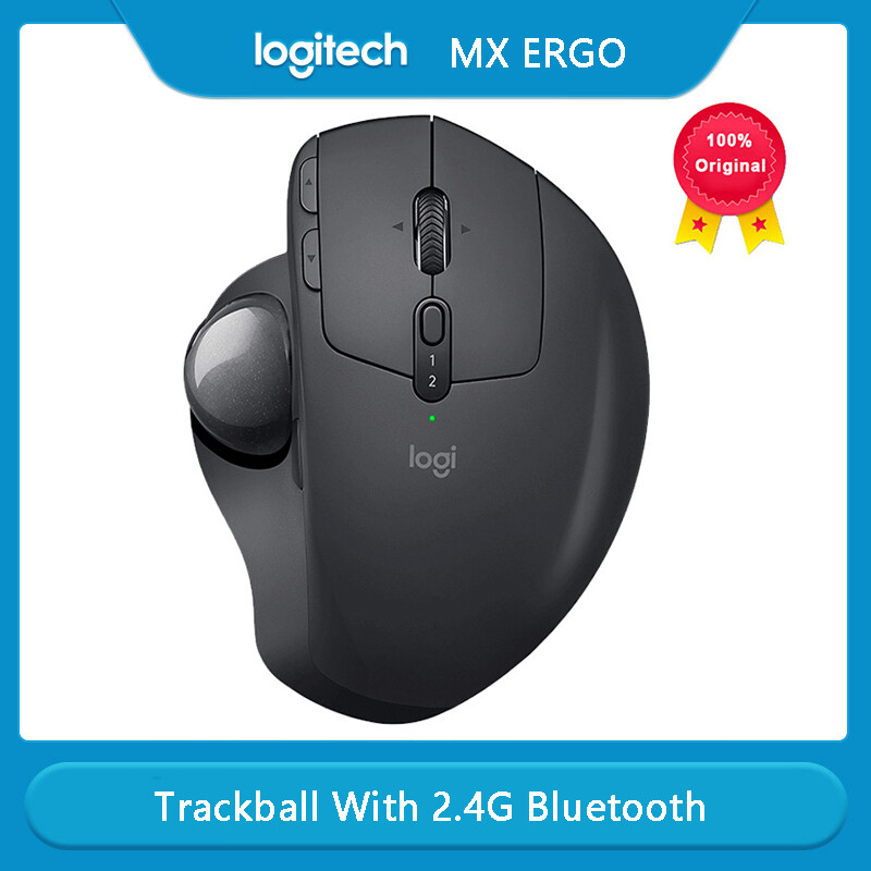 Logitech MX Ergo bi xoay không dây chuột với 2.4G bluetoothcustomized Comfort có thể sạc lại chuột cho văn phòng vẽ máy tính xách tay