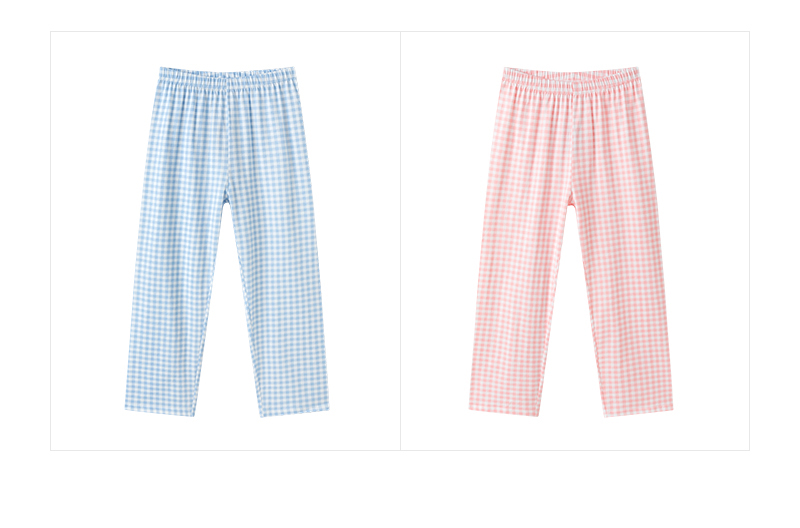balabala Children Sleep Pants Summer Anti-Mosquito Pants Children Home Pants Bos Girl For Big Kids Soft Stretchy Comfortable · v4