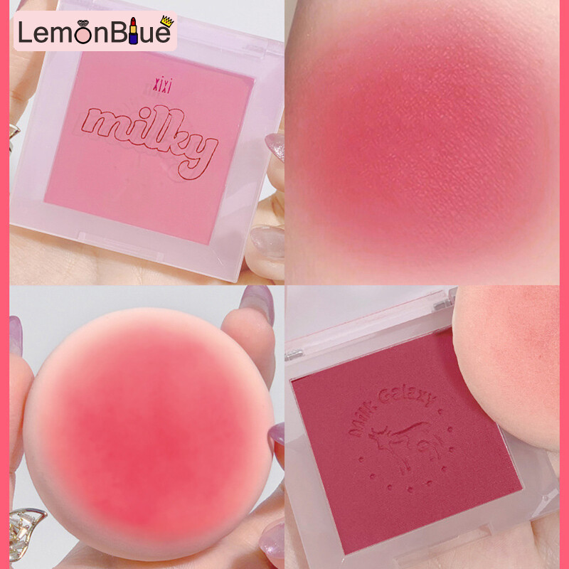 Gambar LemonBlue Waterproof Facial Blush Palette Long Lasting Silky Nature Nude Makeup For Women For Women Beginner Waterproof Facial Blush Palette Long Lasting Silky Nature Nude Makeup Portable