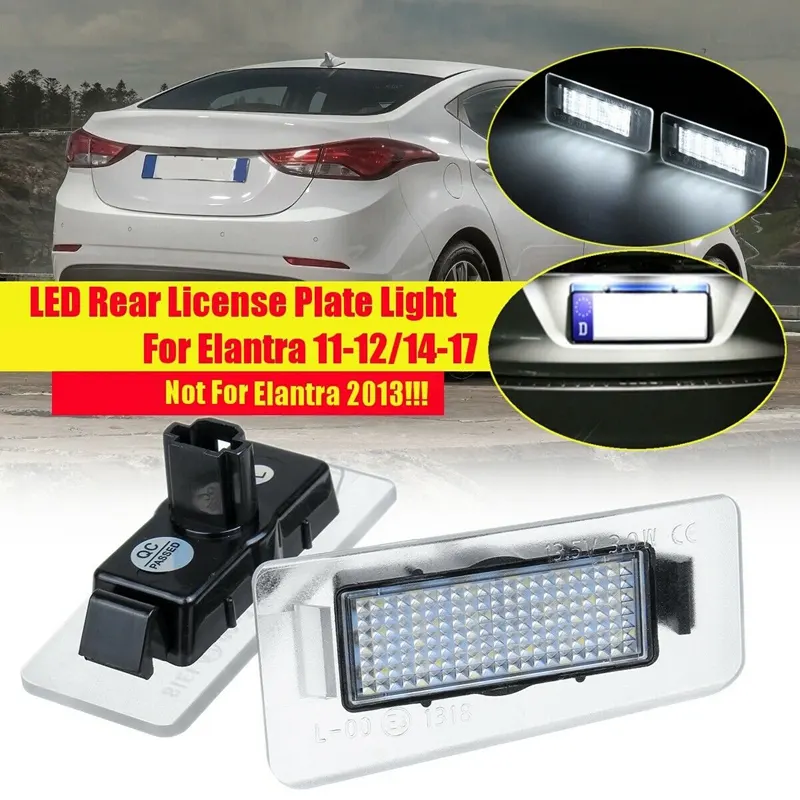 2013 hyundai elantra tag light