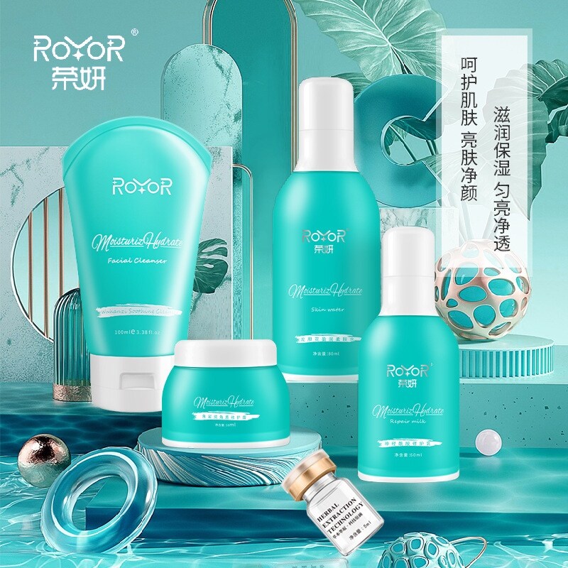 Gambar imported from KoreaCeramide repair set moisturizing skin care firming brightening moisturizing facial care set box skin care product set