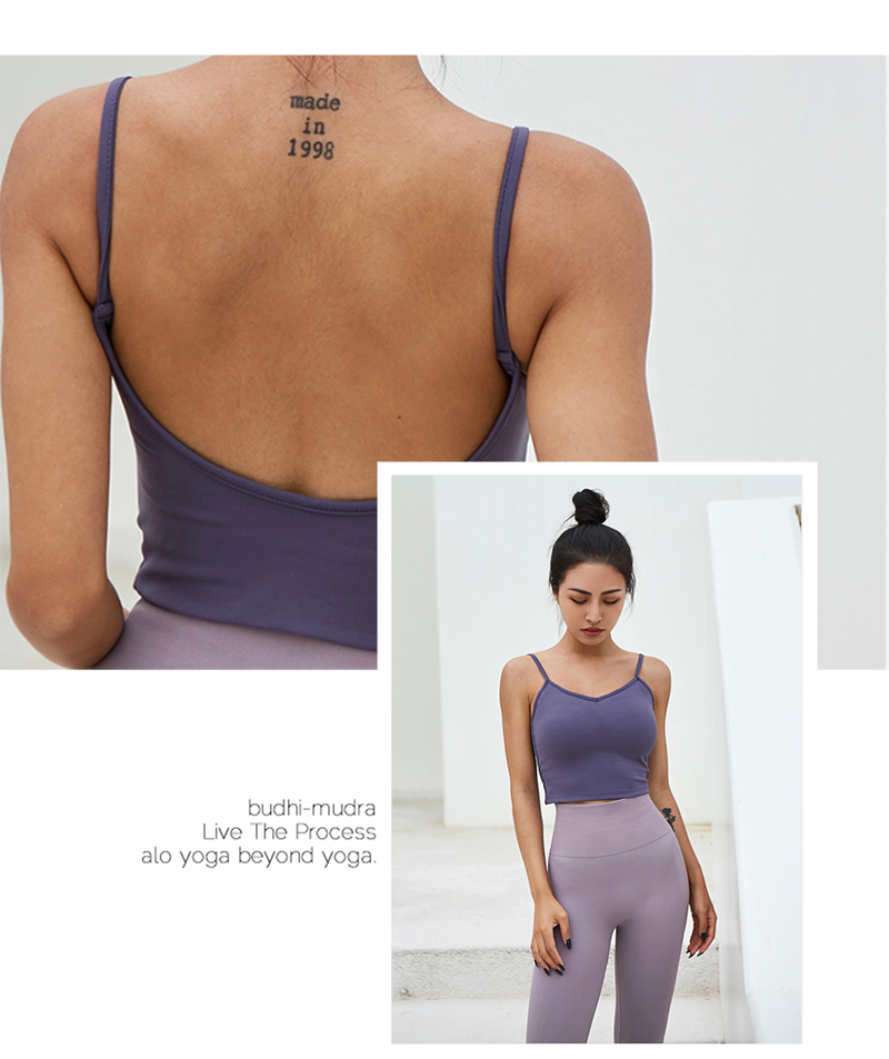 Camiseta De Tirantes Para Mujer Sin Espalda - Deportiva, Transpirable, Holgada, Para Yoga, Gimnasio Y Verano