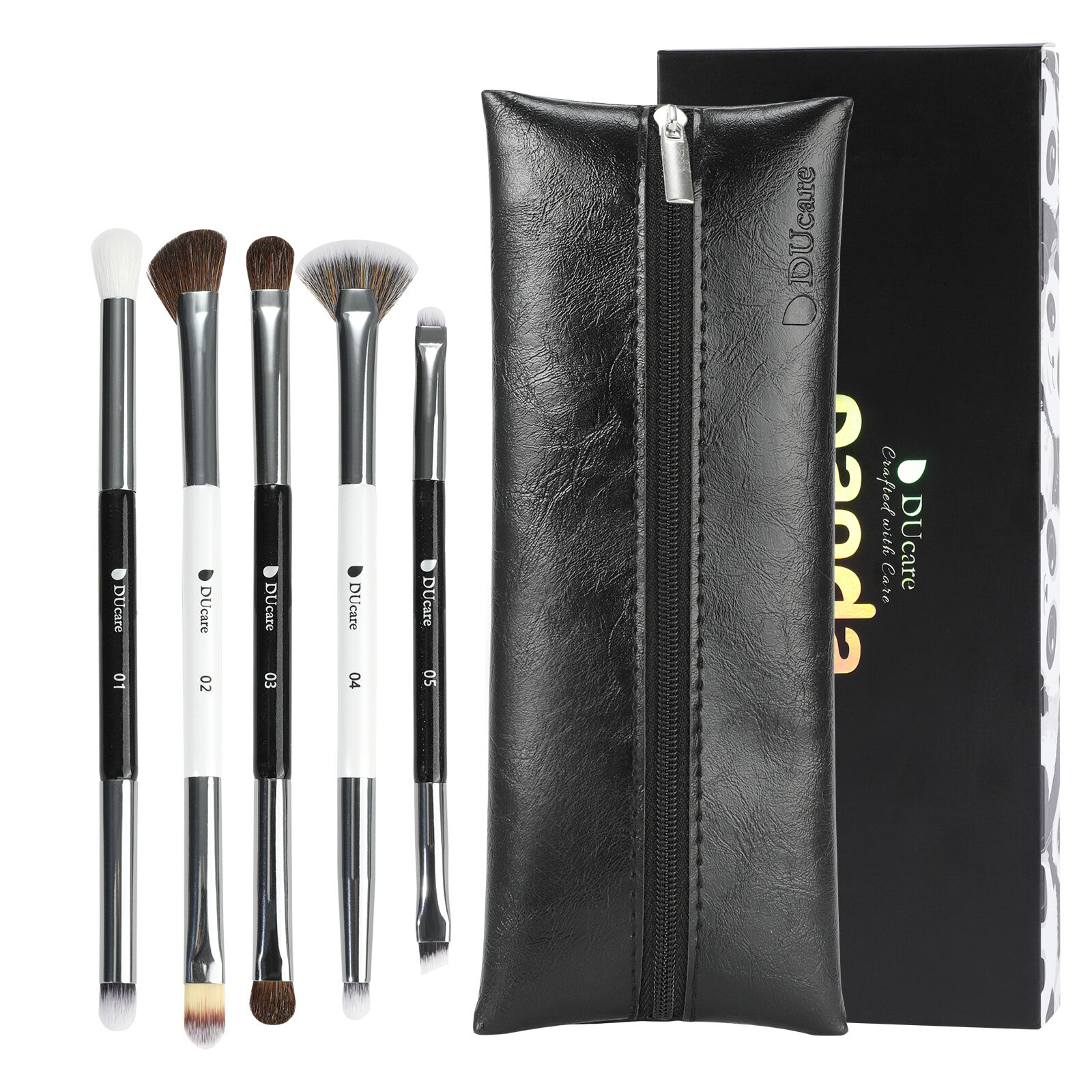  Makeup brush set Professional eye makeup brushes Eyeshadow brush Concealer brush Nose contouring brush Comes with a storage bag 
